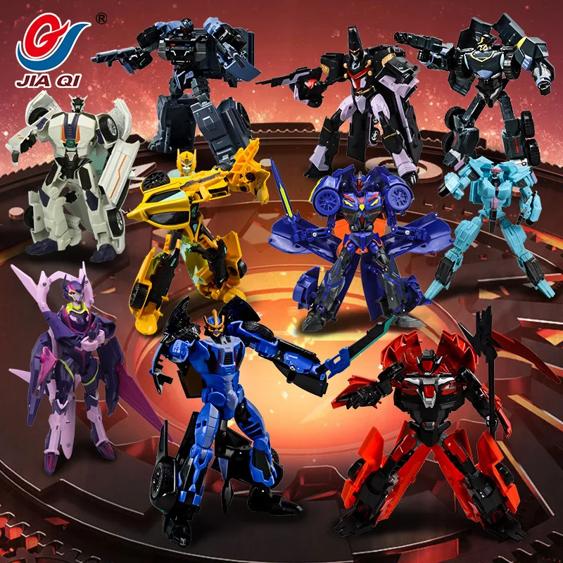 Jiaqi Variable ying meng Alloy Manual Transformation Children'S Educational Robot Car Model Toys Gift
Jiaqi Variable ying meng Alloy Manual Transformation Children'S Educational Robot Car Model Toys Gift