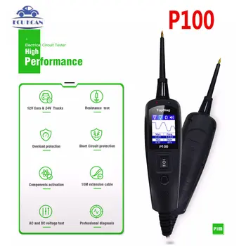 Jdiag Power Test Power Probe P100 Circuit Tester Automotive Diagnostic Tool p 100 for the same cars and trucks as the PT150
Jdiag Power Test Power Probe P100 Circuit Tester Automotive Diagnostic Tool p 100 for the same cars and trucks as the PT150