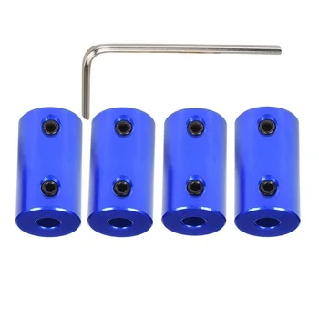 Shaft Rigid Motor Wheel Coupling Coupler 5mm to 8mm Aluminum alloy Casing With Screw Blue(Pack of 4)
Shaft Rigid Motor Wheel Coupling Coupler 5mm to 8mm Aluminum alloy Casing With Screw Blue(Pack of 4)
