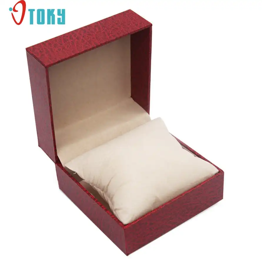 durable hard case square gift box for bracelet bangle jewelry