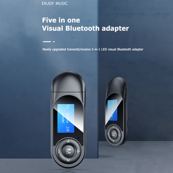 Multifunctional LCD Screen 3.5mm Audio PC Adapter Bluetooth Receiver Transmitter Classic Texture USB Bluetooth Adapter
Multifunctional LCD Screen 3.5mm Audio PC Adapter Bluetooth Receiver Transmitter Classic Texture USB Bluetooth Adapter
