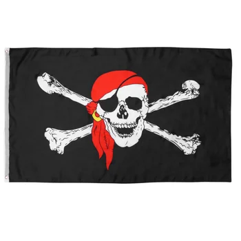 1Pcs Large Pirate Skull Crossbones Home Decorations Pirate Theme Flag 
1Pcs Large Pirate Skull Crossbones Home Decorations Pirate Theme Flag