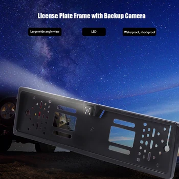 New Rear View Camera CCD HD Universal European Reversing Camera License Plate Frames Night Vision with LED Car Camera Waterproof
New Rear View Camera CCD HD Universal European Reversing Camera License Plate Frames Night Vision with LED Car Camera Waterproof