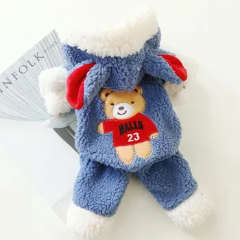 Cute Pet Dog Cat Jumpsuit Clothes Warm Cotton Hoodie Costume Puppy Kitten Jacket Apparel Autumn Winter Tracksuit Clothing XS-XL
Cute Pet Dog Cat Jumpsuit Clothes Warm Cotton Hoodie Costume Puppy Kitten Jacket Apparel Autumn Winter Tracksuit Clothing XS-XL