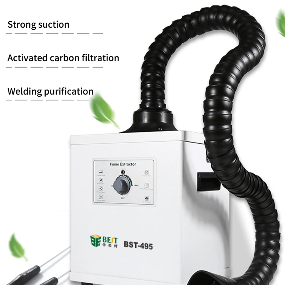 150W Smoke Absorber Air Purifier Machine BST-495 Smoke Extractor Fume Purification Equipment Filter Purifier Laser Carving
150W Smoke Absorber Air Purifier Machine BST-495 Smoke Extractor Fume Purification Equipment Filter Purifier Laser Carving