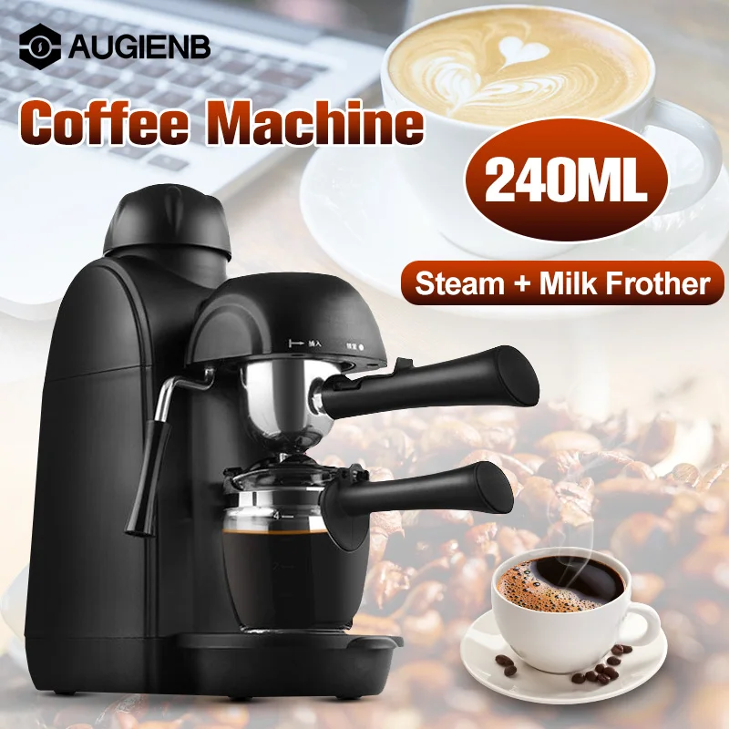 Semi-Automatic & High Temperature Of Steam Coffee Machine