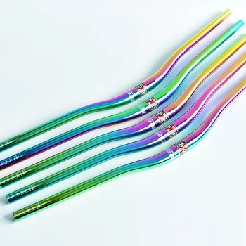 Bicycle Colorful Handlebar DH downhill Racing Bike Rise Handlebar AM XC MTB Mountain Road Bike Rainbow Handlebar 31.8*800mm
Bicycle Colorful Handlebar DH downhill Racing Bike Rise Handlebar AM XC MTB Mountain Road Bike Rainbow Handlebar 31.8*800mm