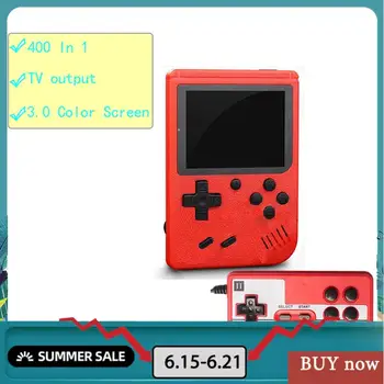 Mini Retro Game Console Handheld Game Player 3.0 Inch 400 Games IN 1 Pocket Double Pocket Portable Player 2020 TV-out Joystick
Mini Retro Game Console Handheld Game Player 3.0 Inch 400 Games IN 1 Pocket Double Pocket Portable Player 2020 TV-out Joystick