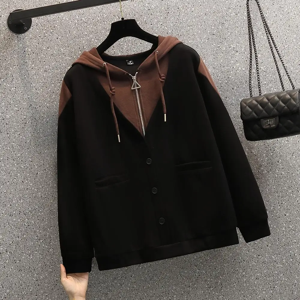 Plus Size 4XL Winter Thicken Long Sleeve Hoodie Women Simple Round Neck Loose Sweatshirt Casual O-Neck Hoodies Top Women Outwear
Plus Size 4XL Winter Thicken Long Sleeve Hoodie Women Simple Round Neck Loose Sweatshirt Casual O-Neck Hoodies Top Women Outwear