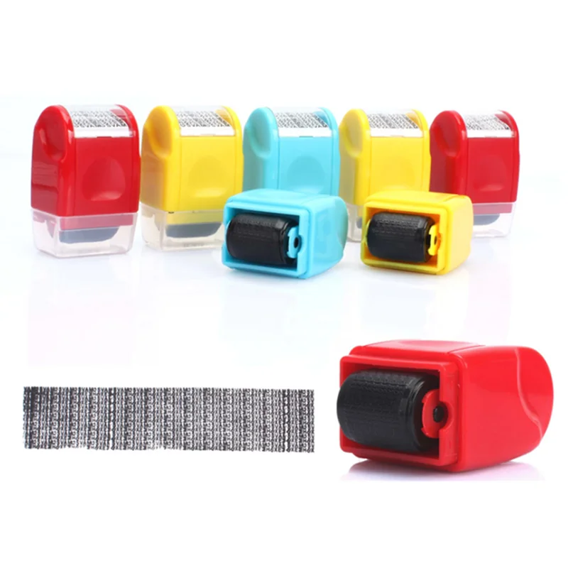 New Creative Identity Privacy Protection Roller Stamp Information Coverage Data Protector Messy Code Roller Stamp
New Creative Identity Privacy Protection Roller Stamp Information Coverage Data Protector Messy Code Roller Stamp