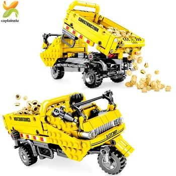 491pcs Tricycle Dump Truck Building Blocks Engineering City Construction Technic Bricks Toys For Children
491pcs Tricycle Dump Truck Building Blocks Engineering City Construction Technic Bricks Toys For Children