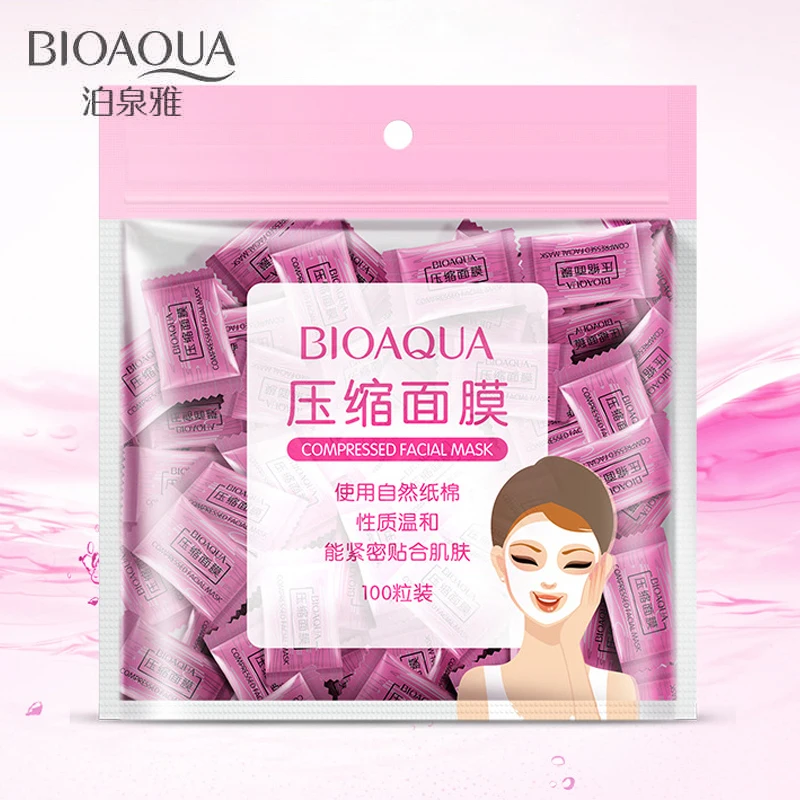 100Pcs/lot BIOAQUA Compression Face Mask Whitening Anti Acne Natural Cotton Close To The Skin DIY Skin Care Beauty Tools
100Pcs/lot BIOAQUA Compression Face Mask Whitening Anti Acne Natural Cotton Close To The Skin DIY Skin Care Beauty Tools