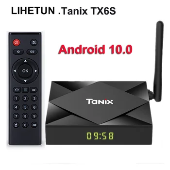 Tanix TX6S Android 10 TV Box Allwinner H616 Quad Core 4GB 32GB 64GB 2.4G 5G Wifi 6K Bluetooth Youtube Set Top Receiver
Tanix TX6S Android 10 TV Box Allwinner H616 Quad Core 4GB 32GB 64GB 2.4G 5G Wifi 6K Bluetooth Youtube Set Top Receiver