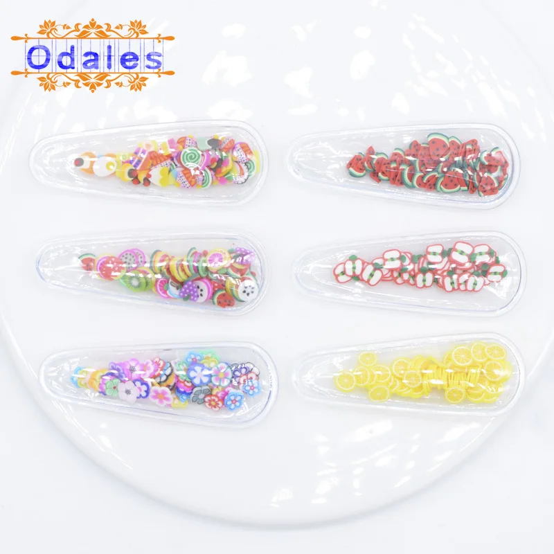 12Pcs/lots Lovely Snap BB Clips Slot Cover Applique Kids Hairclips Accessory Fruit Slices Shake Additives Barrette Slime Supply
12Pcs/lots Lovely Snap BB Clips Slot Cover Applique Kids Hairclips Accessory Fruit Slices Shake Additives Barrette Slime Supply