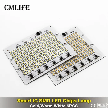 5pcs LED Lamp Chips SMD Bulb 2835 Smart IC Led Light Input 10W 20W 30W 50W 100W 220V 240V 265V For Outdoor FloodLight
5pcs LED Lamp Chips SMD Bulb 2835 Smart IC Led Light Input 10W 20W 30W 50W 100W 220V 240V 265V For Outdoor FloodLight