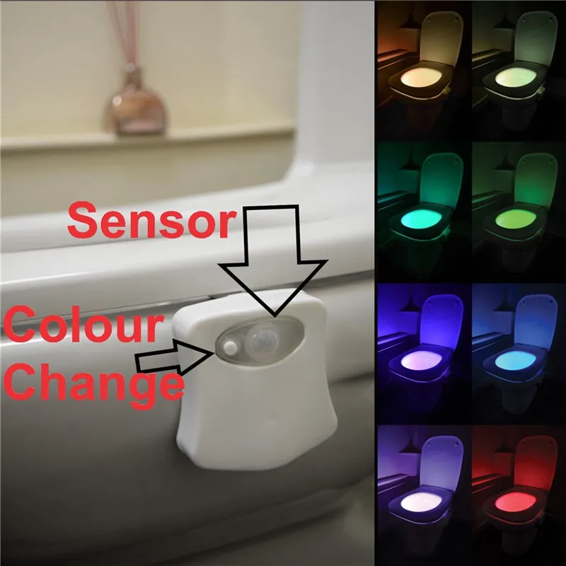 Toilet Cover Lamp Toilet Bowl Light Motion Operated LED Safe for BOAT for CAMPER VAN Induction
Toilet Cover Lamp Toilet Bowl Light Motion Operated LED Safe for BOAT for CAMPER VAN Induction
