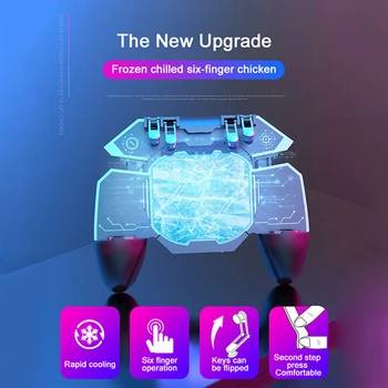 DL88 Mobile Gamepad shooting Fired Button Controller Peripherals Gamepad For PUBG Mobile Gamepad shooting Fired Button
DL88 Mobile Gamepad shooting Fired Button Controller Peripherals Gamepad For PUBG Mobile Gamepad shooting Fired Button