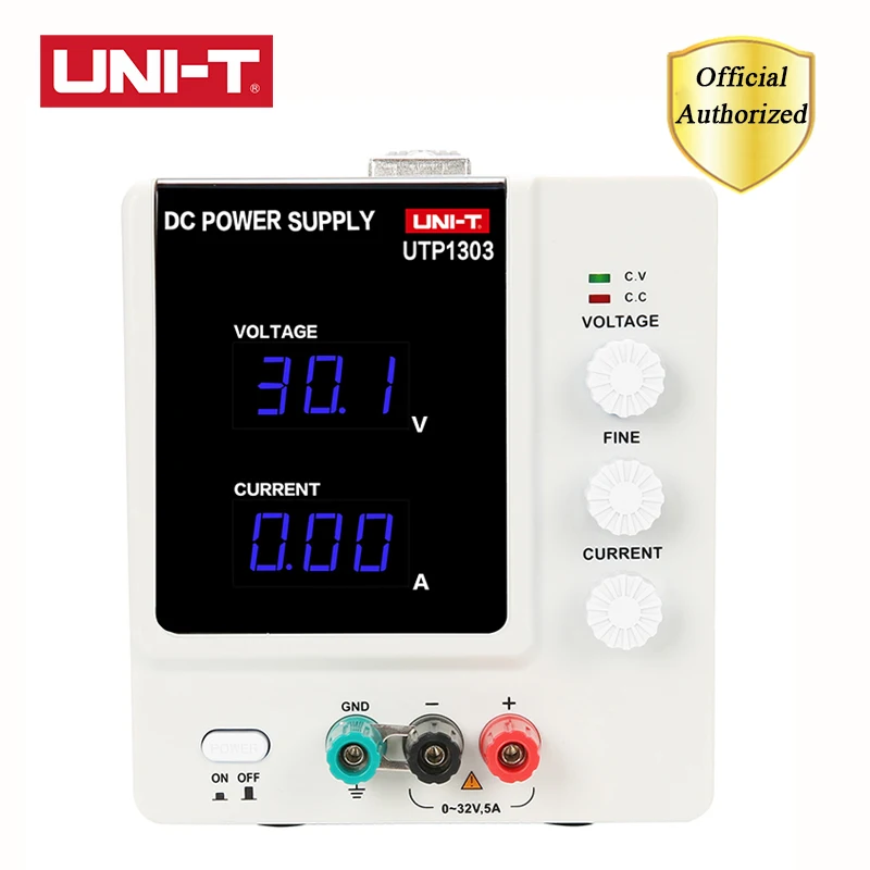 UNI-T UTP1303 Single Channel 32V 3A Adjustable DC Power Supply For Mobile Phone Notebook Power Maintenance
UNI-T UTP1303 Single Channel 32V 3A Adjustable DC Power Supply For Mobile Phone Notebook Power Maintenance