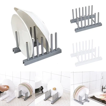 Plastic Dish Rack Lid Rack Vertical Storage Rack Drain Holder Pan & Dishes Organizer Supplies Storage Kitchen Supplies
Plastic Dish Rack Lid Rack Vertical Storage Rack Drain Holder Pan & Dishes Organizer Supplies Storage Kitchen Supplies