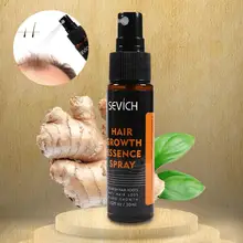 

sevich 30ml Hair Growth Spray Smoothing Hair Anti Hair Loss Natural Extract Regrowth Essence Repair Scalp Hair Follicles Spray f