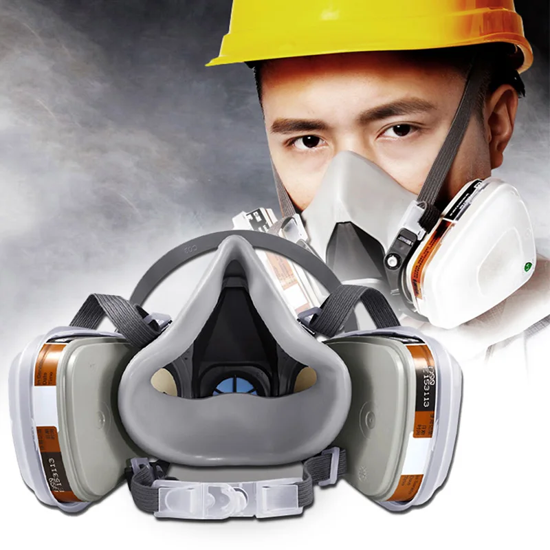 7 In 1 Half Face Mask Suit Durable for 6200 Gas Spray Painting Protection Mask @M23
7 In 1 Half Face Mask Suit Durable for 6200 Gas Spray Painting Protection Mask @M23