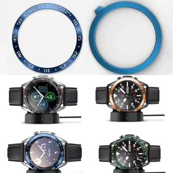 Stainless Steel Metal Bezel Styling Ring Protection For Samsung Watch3 Galaxy Watch 3 41mm/45mm Protective Frame Case Edge Cover
Stainless Steel Metal Bezel Styling Ring Protection For Samsung Watch3 Galaxy Watch 3 41mm/45mm Protective Frame Case Edge Cover