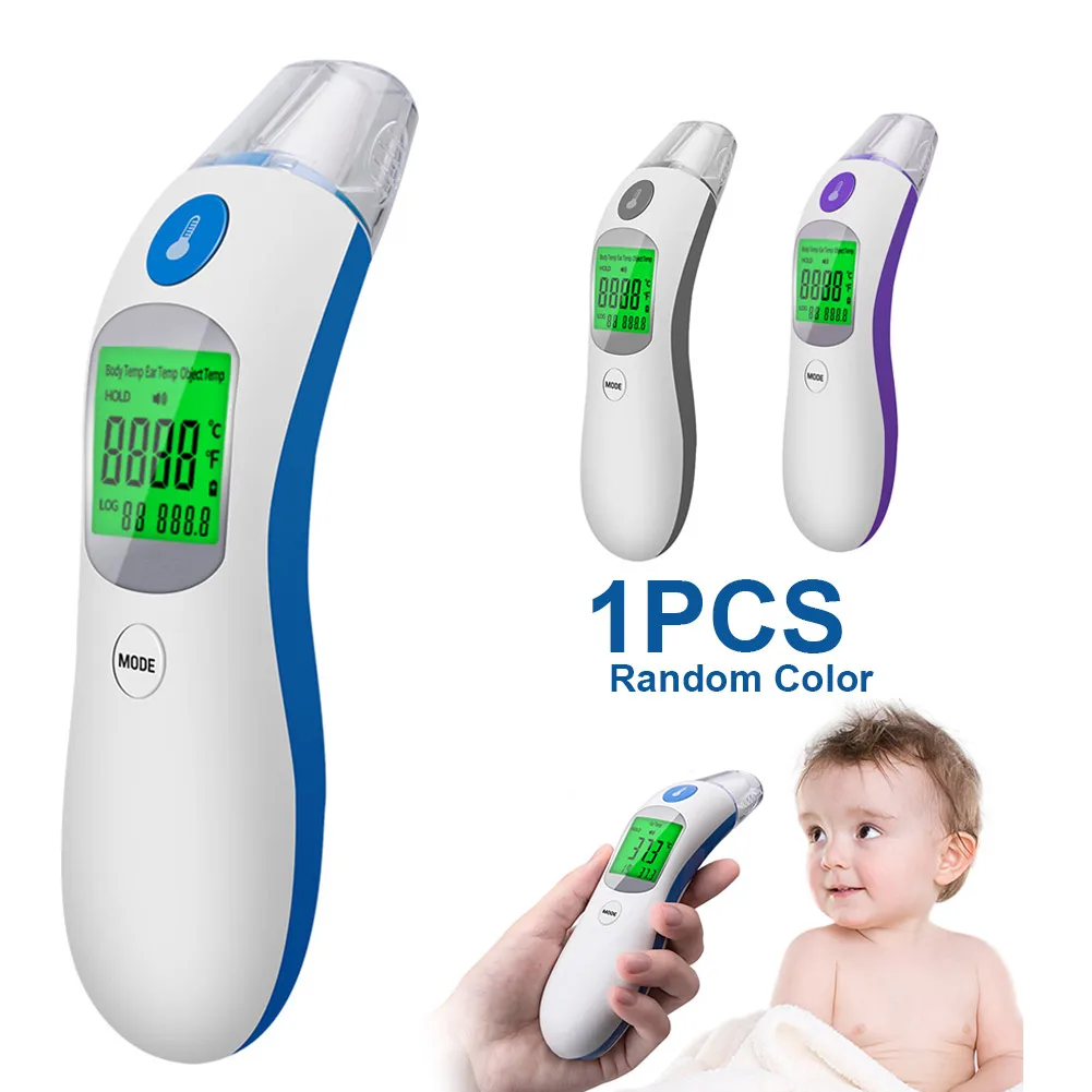 Baby Digital Infrared Thermometer Ear and Forehead Thermometer For Children and Adults Temperature LCD Body Measuring Tools
Baby Digital Infrared Thermometer Ear and Forehead Thermometer For Children and Adults Temperature LCD Body Measuring Tools
