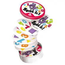 SPOT IT Playing Card Game With Metal Box Enjoy It For Family Gathering Frozen/ Double HP/Classic Red / MLG 2020 High Quality
SPOT IT Playing Card Game With Metal Box Enjoy It For Family Gathering Frozen/ Double HP/Classic Red / MLG 2020 High Quality