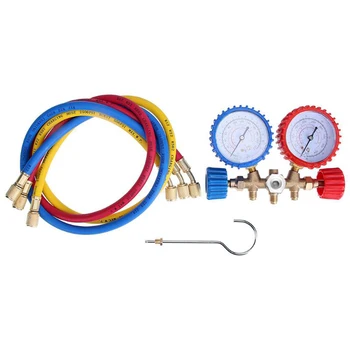 R12 R22 R502 Current Divider Meter Tools Set Refrigerants Air Conditioning AC Diagnostic Manifold Gauges Double Table Valve
R12 R22 R502 Current Divider Meter Tools Set Refrigerants Air Conditioning AC Diagnostic Manifold Gauges Double Table Valve