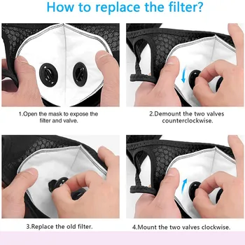 3 Sports With Activated Carbon Maska 6 Breathing Valves And 12 Soft Foam Mats mascarilla reutilizable mascarillas Mouth-muffle
3 Sports With Activated Carbon Maska 6 Breathing Valves And 12 Soft Foam Mats mascarilla reutilizable mascarillas Mouth-muffle