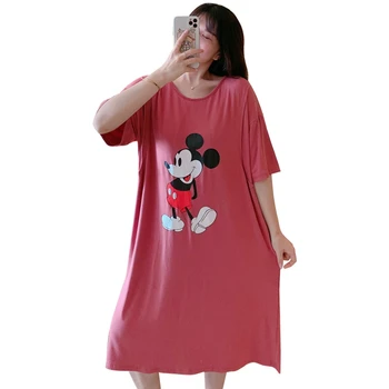 Modal cartoon printed confinement pregnant women night skirt postpartum breastfeeding prenatal short-sleeved home service
Modal cartoon printed confinement pregnant women night skirt postpartum breastfeeding prenatal short-sleeved home service