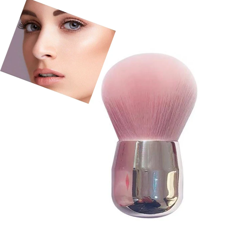 Luxury Shinny Makeup Brushes Silver Soft Mushroom Powder Brush Pink Angled Flat Air Kabuki Blusher Makeup Brush maquillaje
Luxury Shinny Makeup Brushes Silver Soft Mushroom Powder Brush Pink Angled Flat Air Kabuki Blusher Makeup Brush maquillaje