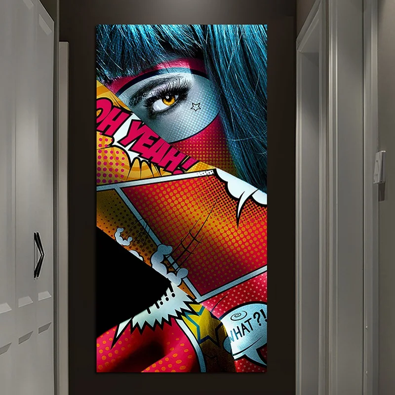 Graffiti Women Portrait Oil Painting Poster And Prints Wall Decor For Living Room Canvas Painting Wall Art Picture Home Posters Graffiti Women Portrait Oil Painting Poster And Prints Wall Decor For Living Room Canvas Painting Wall Art Picture Home Posters