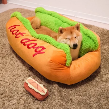 Chihuahua Teddy Sleeping Cushion Nest Kennel Winter Warm Dog Beds Hot Dog Shape Mat Pad Soft Cute Pet Beds Houses Mats For Cats
Chihuahua Teddy Sleeping Cushion Nest Kennel Winter Warm Dog Beds Hot Dog Shape Mat Pad Soft Cute Pet Beds Houses Mats For Cats
