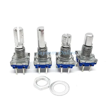 5pcs Plum/Half handle 20mm 15mm Rotary Encoder Coding Switch EC11 Digital Potentiometer With Push Button Switch 5Pin 20 Position
5pcs Plum/Half handle 20mm 15mm Rotary Encoder Coding Switch EC11 Digital Potentiometer With Push Button Switch 5Pin 20 Position