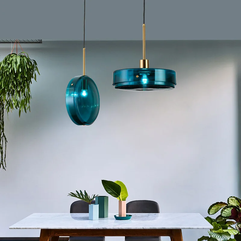 

Nordic Designer Pendant Lights Modern Glass Hanglamp For Dining Room Bedroom Loft Decor Bar Luminaire Suspension Light Fixtures