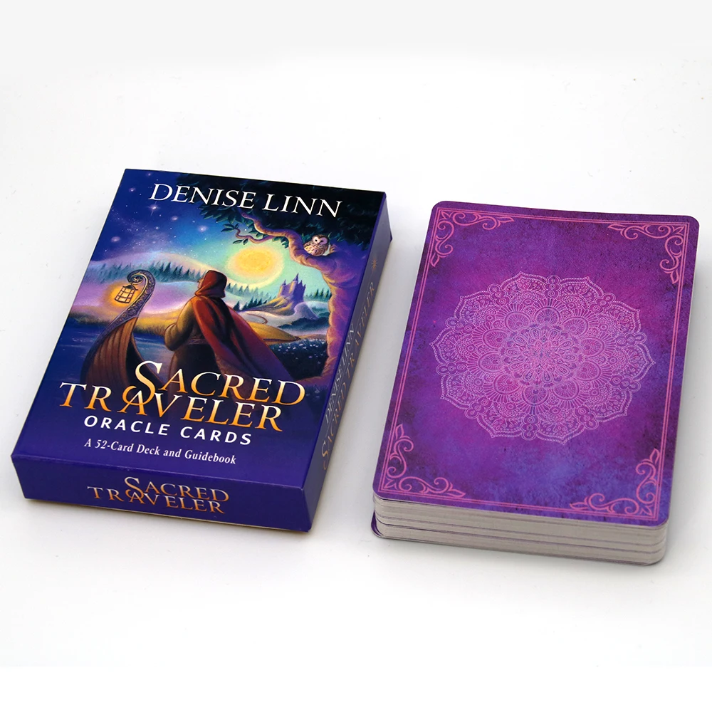 Sacred Traveler Oracle Cards: A 52-Card Deck and Guidebook Cards Denise Linn guides you to a personal spiritual transformation
Sacred Traveler Oracle Cards: A 52-Card Deck and Guidebook Cards Denise Linn guides you to a personal spiritual transformation