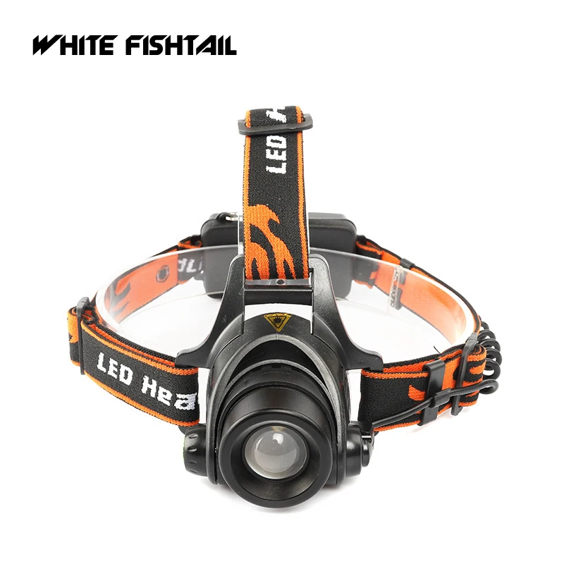 WHITE FISHTAIL Most Powerful LED Headlight Headlamp T6 Telescopic Zoom Charge Outdoor Camping Night Ride Long Shot Headlamp
WHITE FISHTAIL Most Powerful LED Headlight Headlamp T6 Telescopic Zoom Charge Outdoor Camping Night Ride Long Shot Headlamp