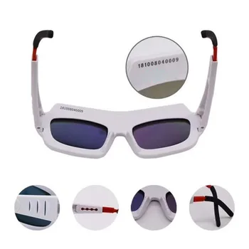 Anti-glare Splash-proof Auto Solar PanelPowered Welder Anti-glare UV-proof Anti-fog Goggles Safety Glasses 0.1S-3S Delay 
Anti-glare Splash-proof Auto Solar PanelPowered Welder Anti-glare UV-proof Anti-fog Goggles Safety Glasses 0.1S-3S Delay