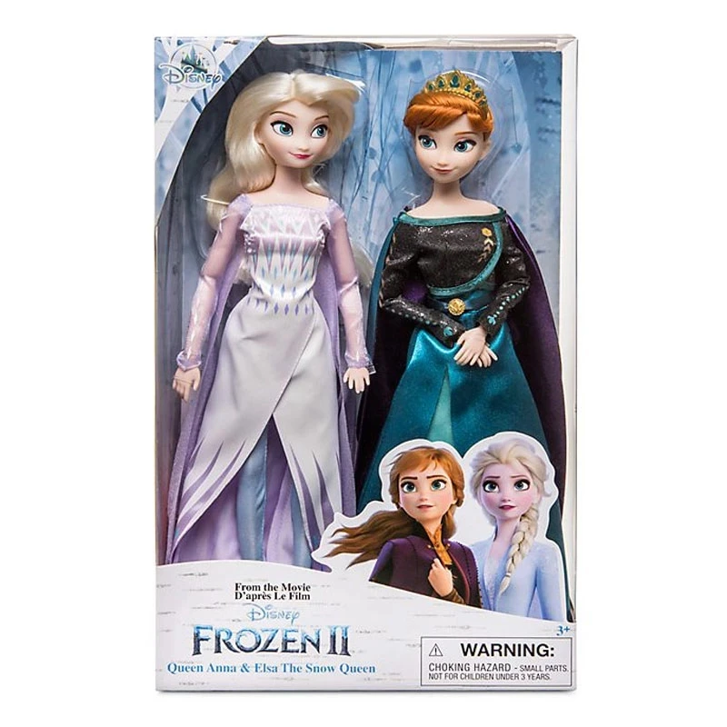 2 шт. коллекционные куклы Disney холодное сердце Эльза Анна Снежная королева Детская
