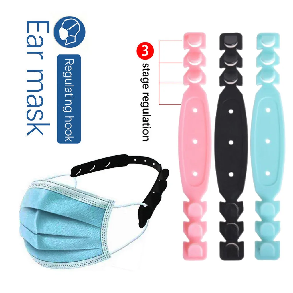 Third Gear Adjustable Anti-Slip Mask Ear Extension Hook Anti-skid Point Durable Firm DIY Making Masks Supplies Fix Tools DJ
Third Gear Adjustable Anti-Slip Mask Ear Extension Hook Anti-skid Point Durable Firm DIY Making Masks Supplies Fix Tools DJ