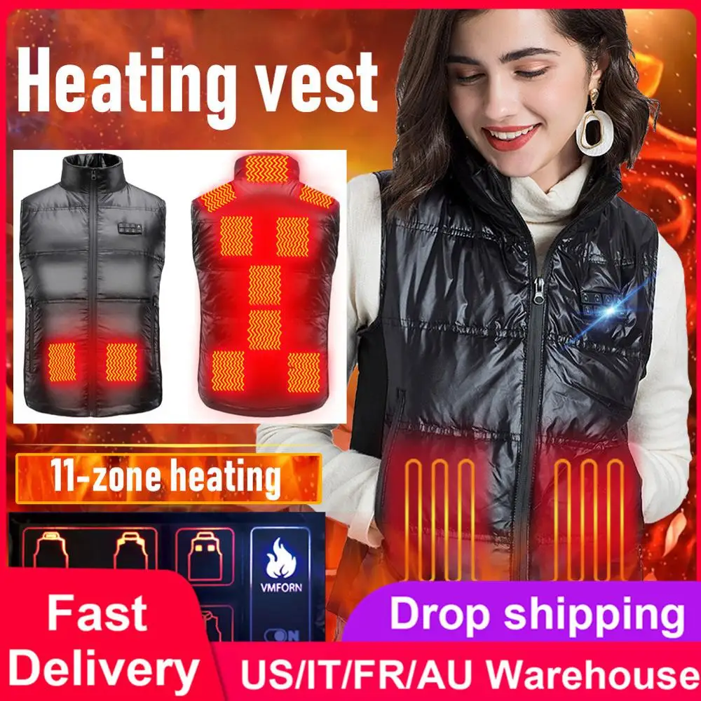 7 SIZE Heating Clothes Heating Vest Heating Vest Full Body Charging Vest Down Jacket Men and Women Winter
7 SIZE Heating Clothes Heating Vest Heating Vest Full Body Charging Vest Down Jacket Men and Women Winter
