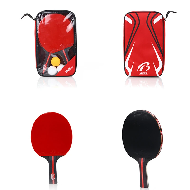 Quality 2pcs Table Tennis Bat Racket Double Face Pimples In Long Handle Ping Pong Paddle Racket Set With Bag 3 Balls
Quality 2pcs Table Tennis Bat Racket Double Face Pimples In Long Handle Ping Pong Paddle Racket Set With Bag 3 Balls