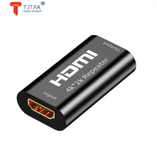 HDMI Repeater Extender Gold Plated 4K*2K HDMI Adapter Signal Amplifier Booster Over 4.95Gbps Signal HDMI Extender TSLM1
HDMI Repeater Extender Gold Plated 4K*2K HDMI Adapter Signal Amplifier Booster Over 4.95Gbps Signal HDMI Extender TSLM1