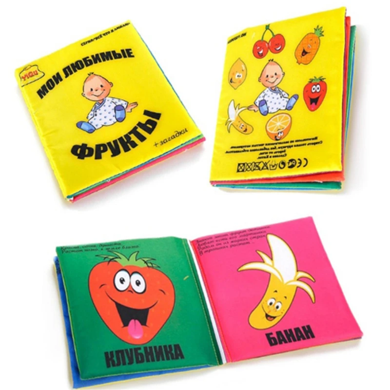 0-12M Baby Cloth Book Intelligence Development Educational Toy Soft Cloth Learning Cognize Books For Kids Rattles Cloth Book Toy
0-12M Baby Cloth Book Intelligence Development Educational Toy Soft Cloth Learning Cognize Books For Kids Rattles Cloth Book Toy