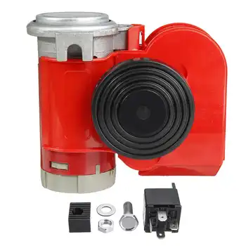 Red Black Car atv Truck Motor 24V 139db Snail Compact Dual Tone Electric Pump Kit Sound Loud Air Horn for car Truck Accessories
Red Black Car atv Truck Motor 24V 139db Snail Compact Dual Tone Electric Pump Kit Sound Loud Air Horn for car Truck Accessories