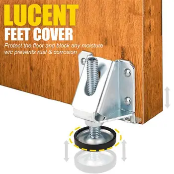 4pcs Adjustable Furniture Leg Table Leveling Feet Pad Heavy Duty Furniture Levelers Strong Load-bearing Table Leg Leveler
4pcs Adjustable Furniture Leg Table Leveling Feet Pad Heavy Duty Furniture Levelers Strong Load-bearing Table Leg Leveler