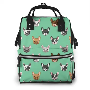 Mummy Maternity Nappy Bag Cute French Bulldog Large Capacity Nappy Bag Travel Backpack Nursing Bag for Baby Care
Mummy Maternity Nappy Bag Cute French Bulldog Large Capacity Nappy Bag Travel Backpack Nursing Bag for Baby Care