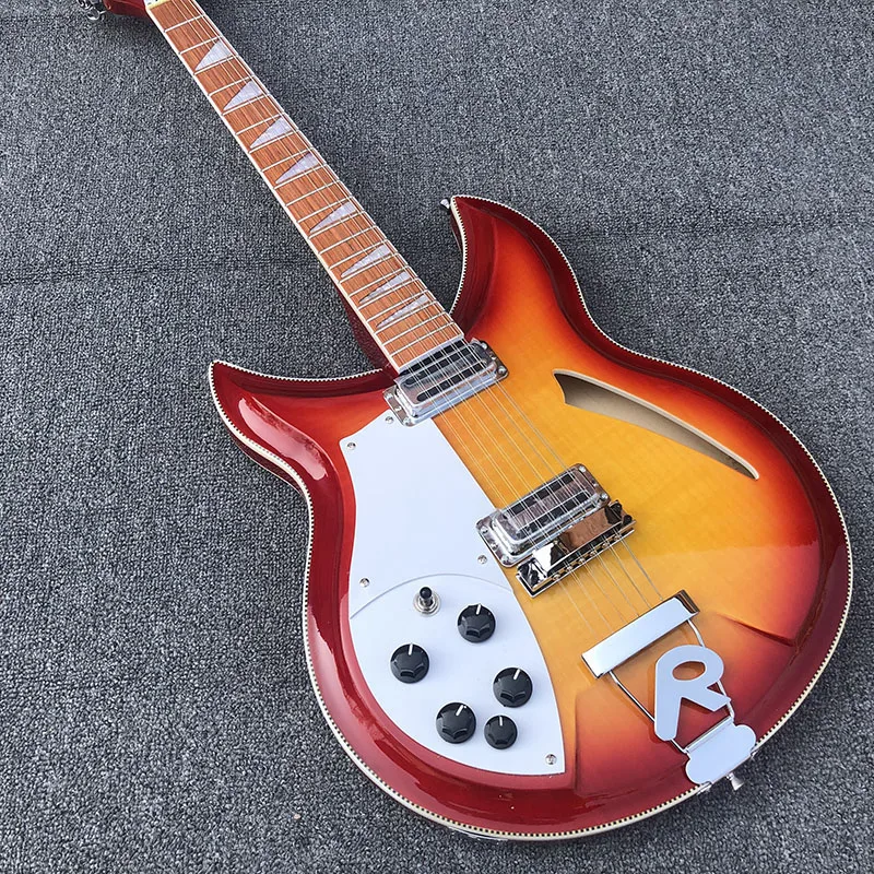 2019 High quality 12 String Electric Guitar, Ricken 381 Electric Guitar, Before and after with Flamed Maple Top free shipping
2019 High quality 12 String Electric Guitar, Ricken 381 Electric Guitar, Before and after with Flamed Maple Top free shipping