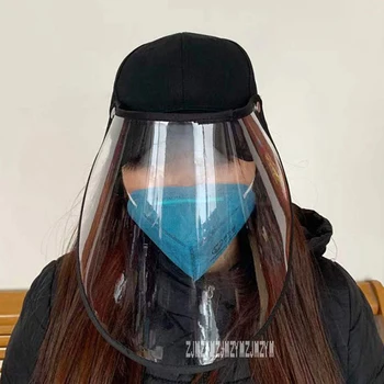2pcs/lot BQ9111 New Removable Protective Hat Unisex Adjustable Dust-proof Anti-fog Face Cover Cap Isolation Mask Anti Saliva Cap
2pcs/lot BQ9111 New Removable Protective Hat Unisex Adjustable Dust-proof Anti-fog Face Cover Cap Isolation Mask Anti Saliva Cap